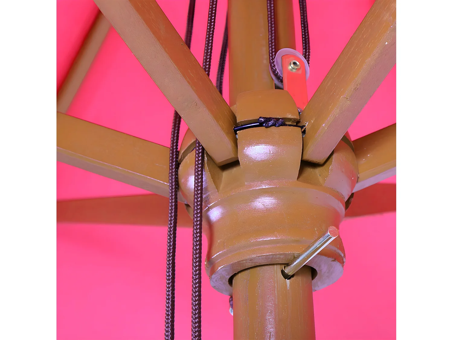 Parasol Lisbonne Ø 3m,  rose