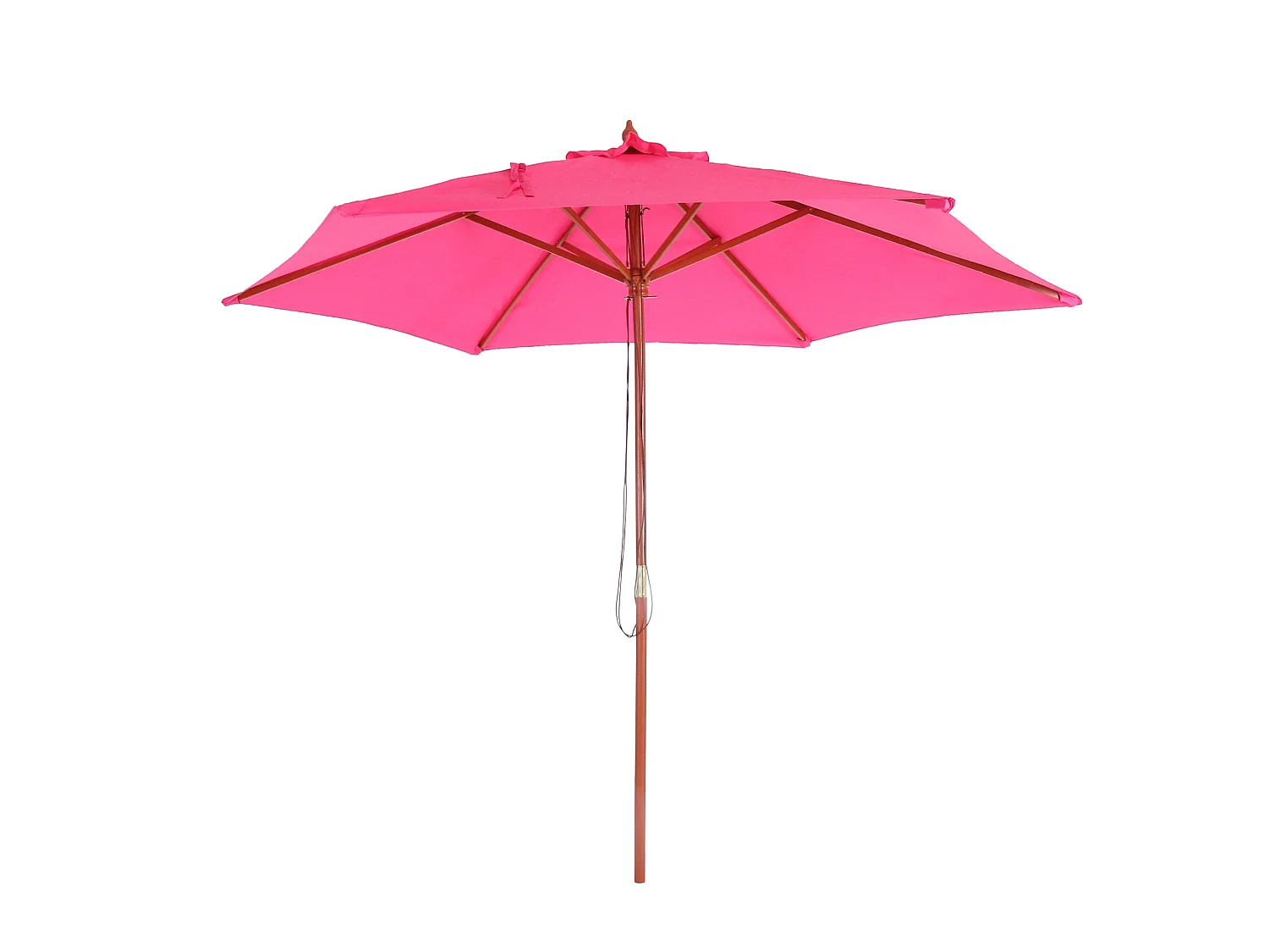 Ombrellone giardino spiaggia N81 Florida ø 300cm poliestere ~ rosa