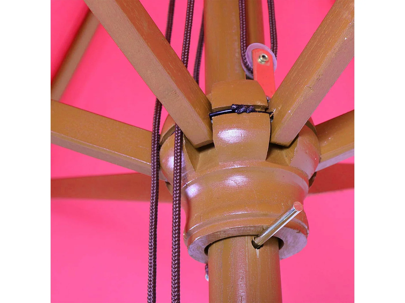 Ombrellone giardino spiaggia N81 Florida ø 300cm poliestere ~ rosa