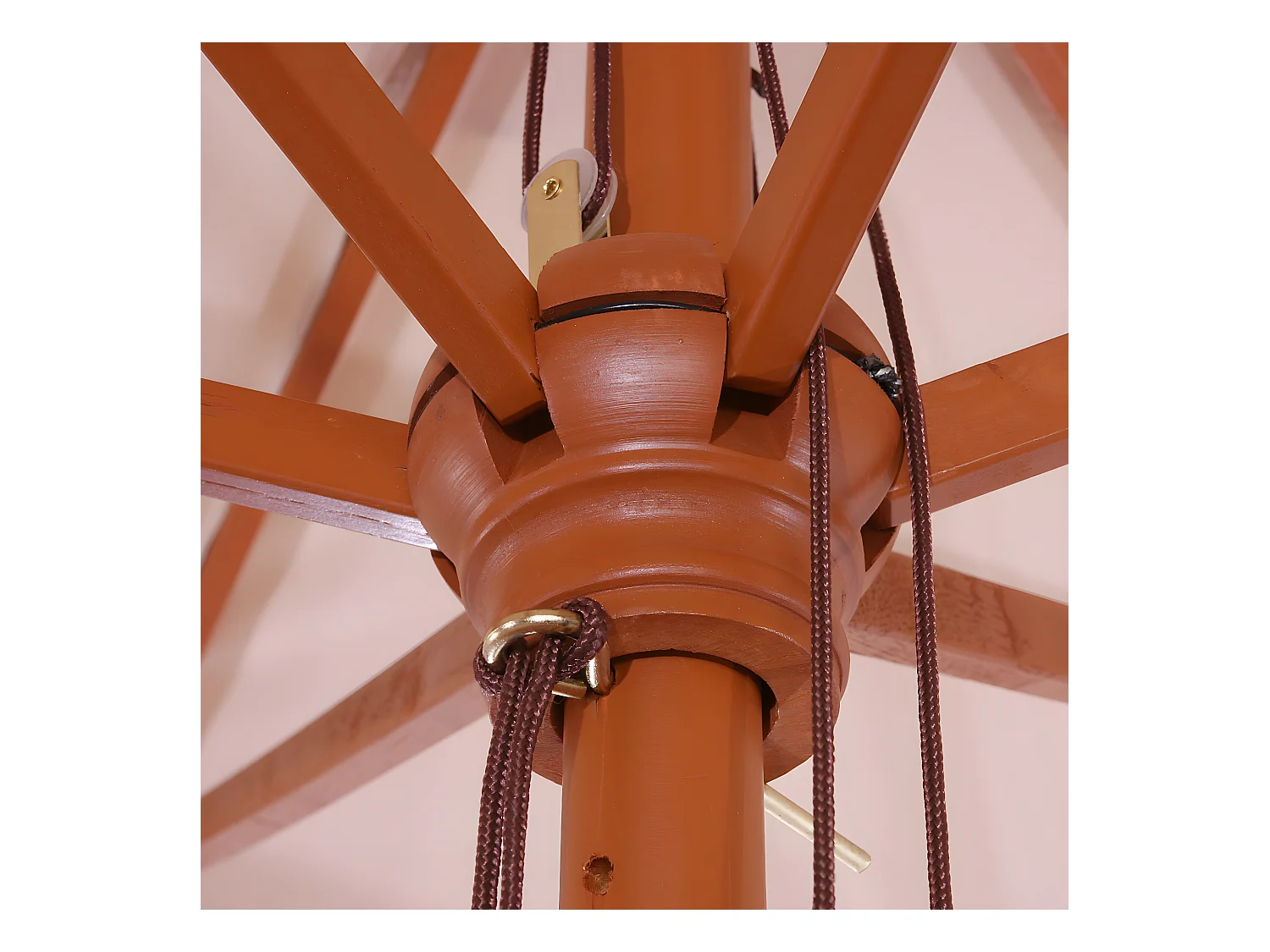 Parasol Lissabon III rond,  crème