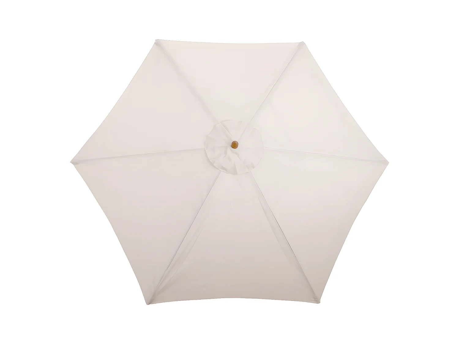 Parasol Lissabon III rond,  crème