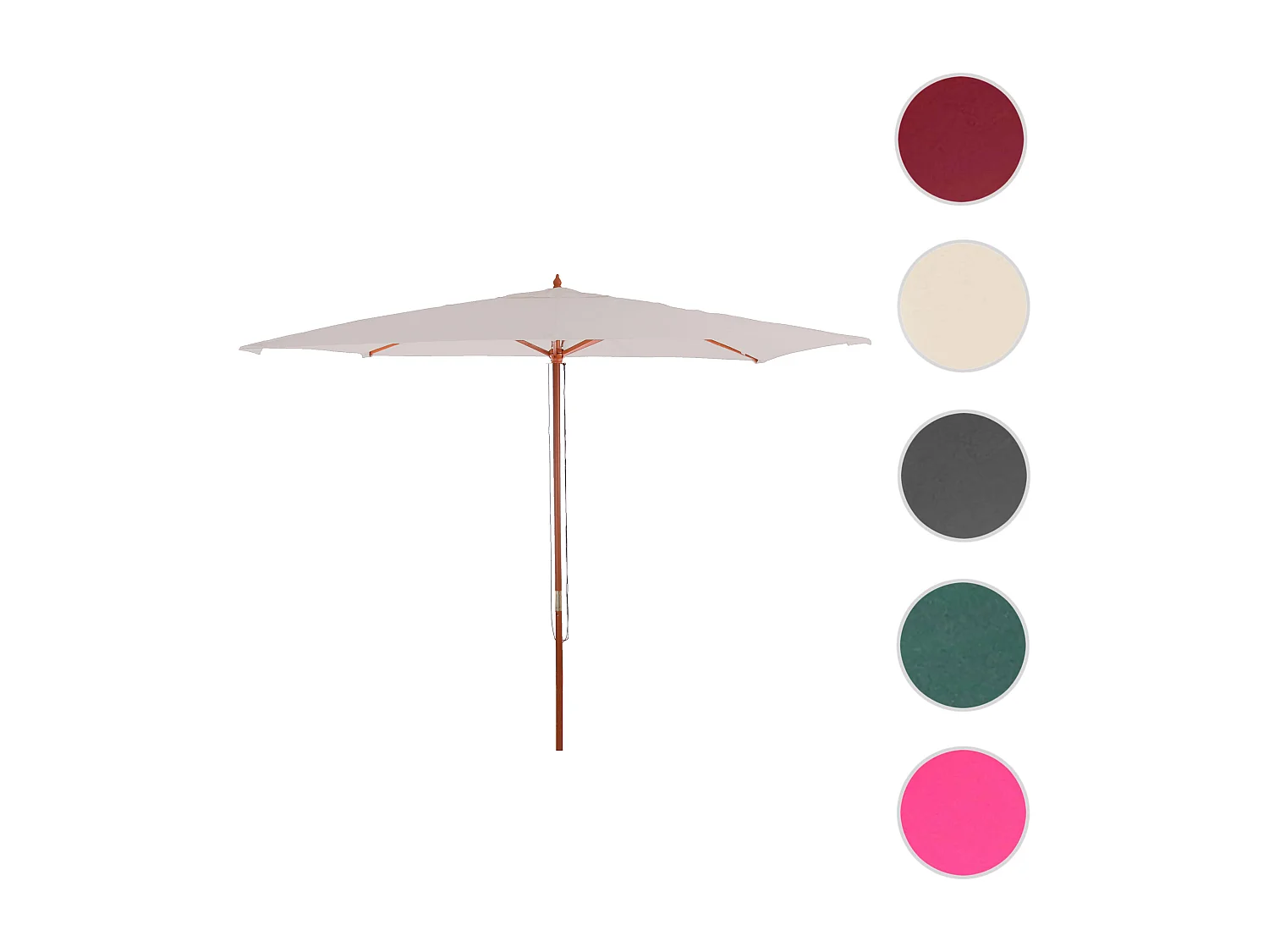 Sombrilla Lisboa,  crema