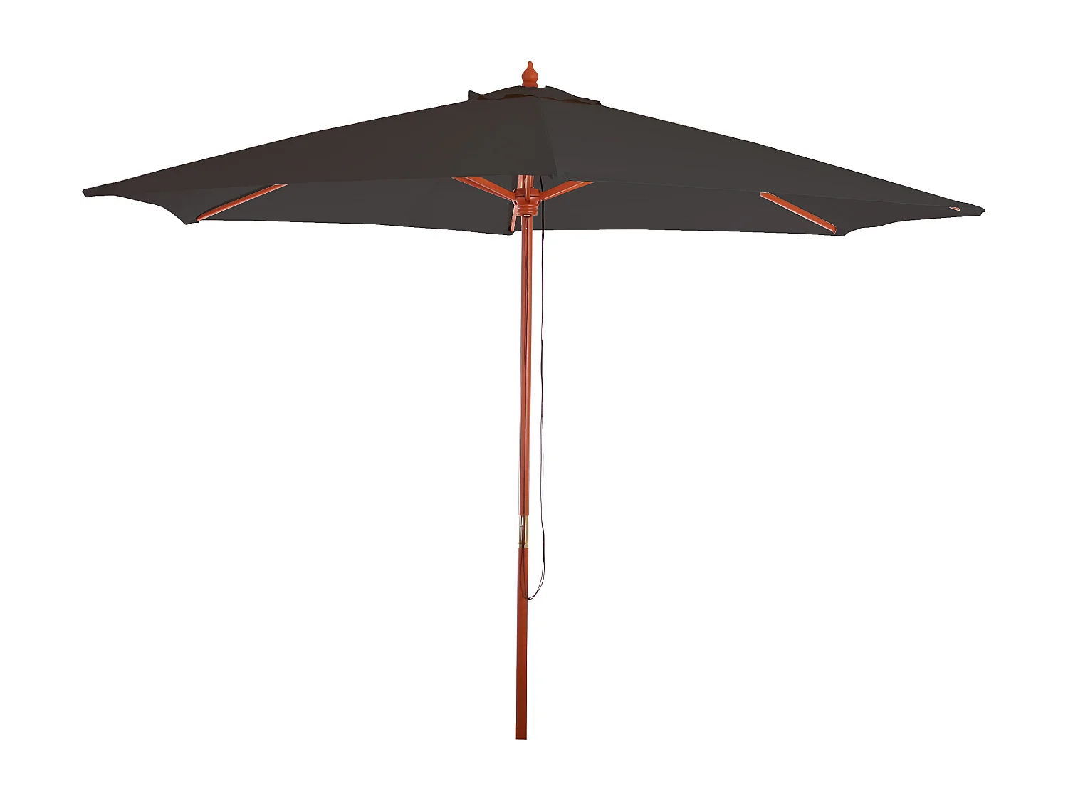 Ombrellone giardino spiaggia N81 Florida ø 300cm poliestere antracite