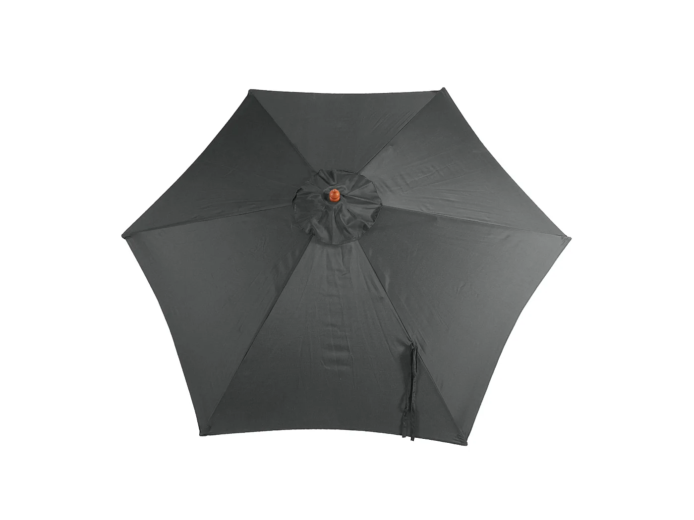 Parasol Lissabon III rond,  antraciet