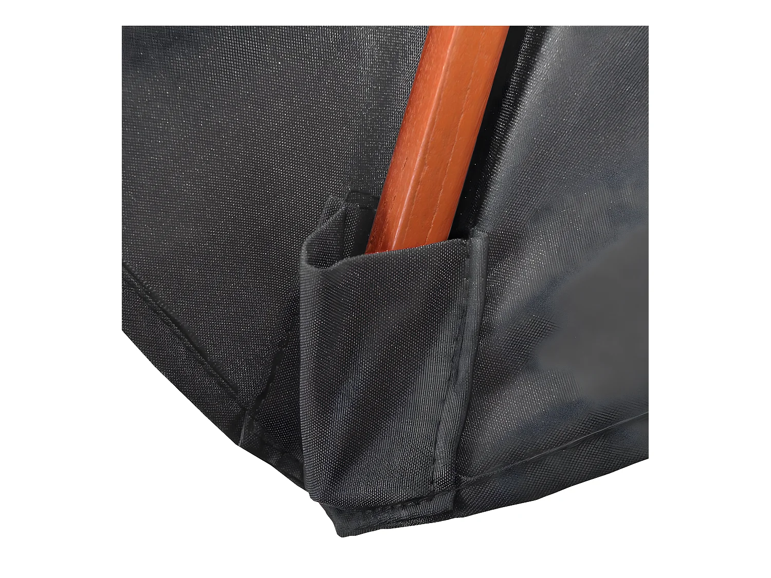 Parasol Lissabon III rond,  antraciet