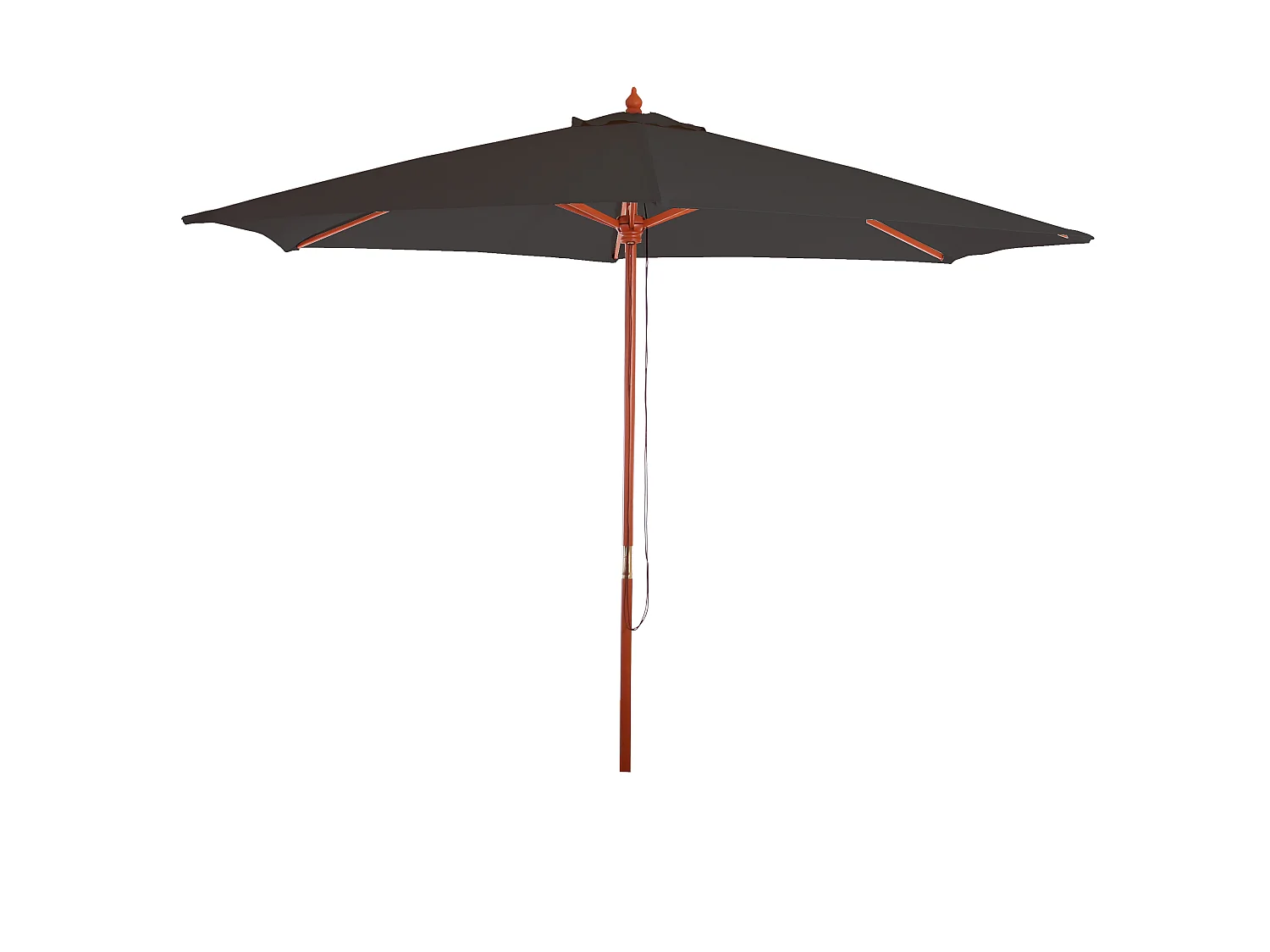 Parasol Lissabon,  antraciet