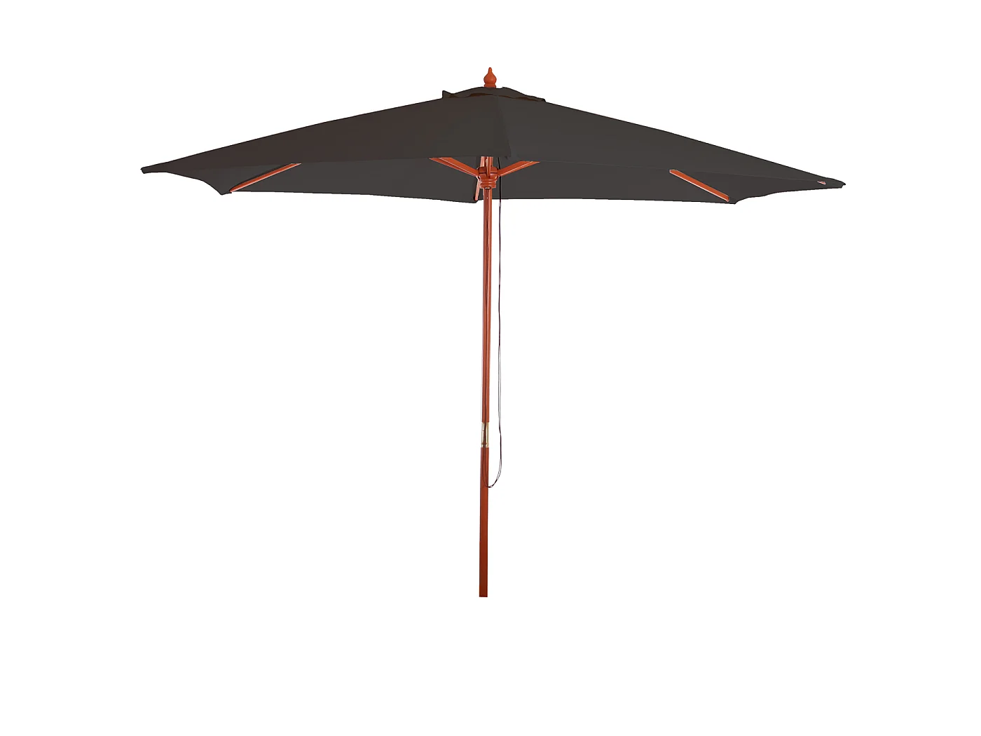 Parasol Lissabon,  antraciet