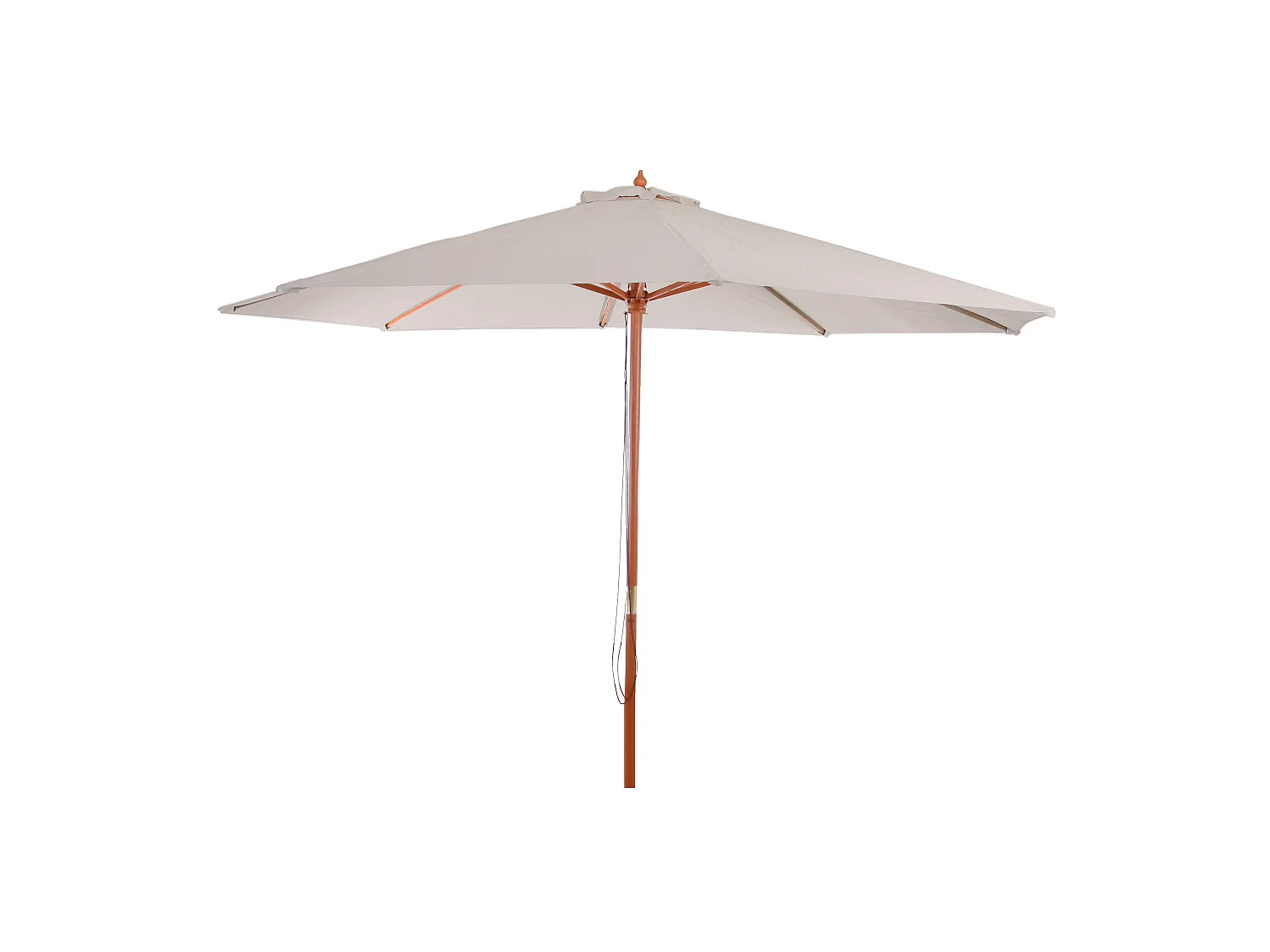 Parasol Lisbonne Ø 3,5m,  crème