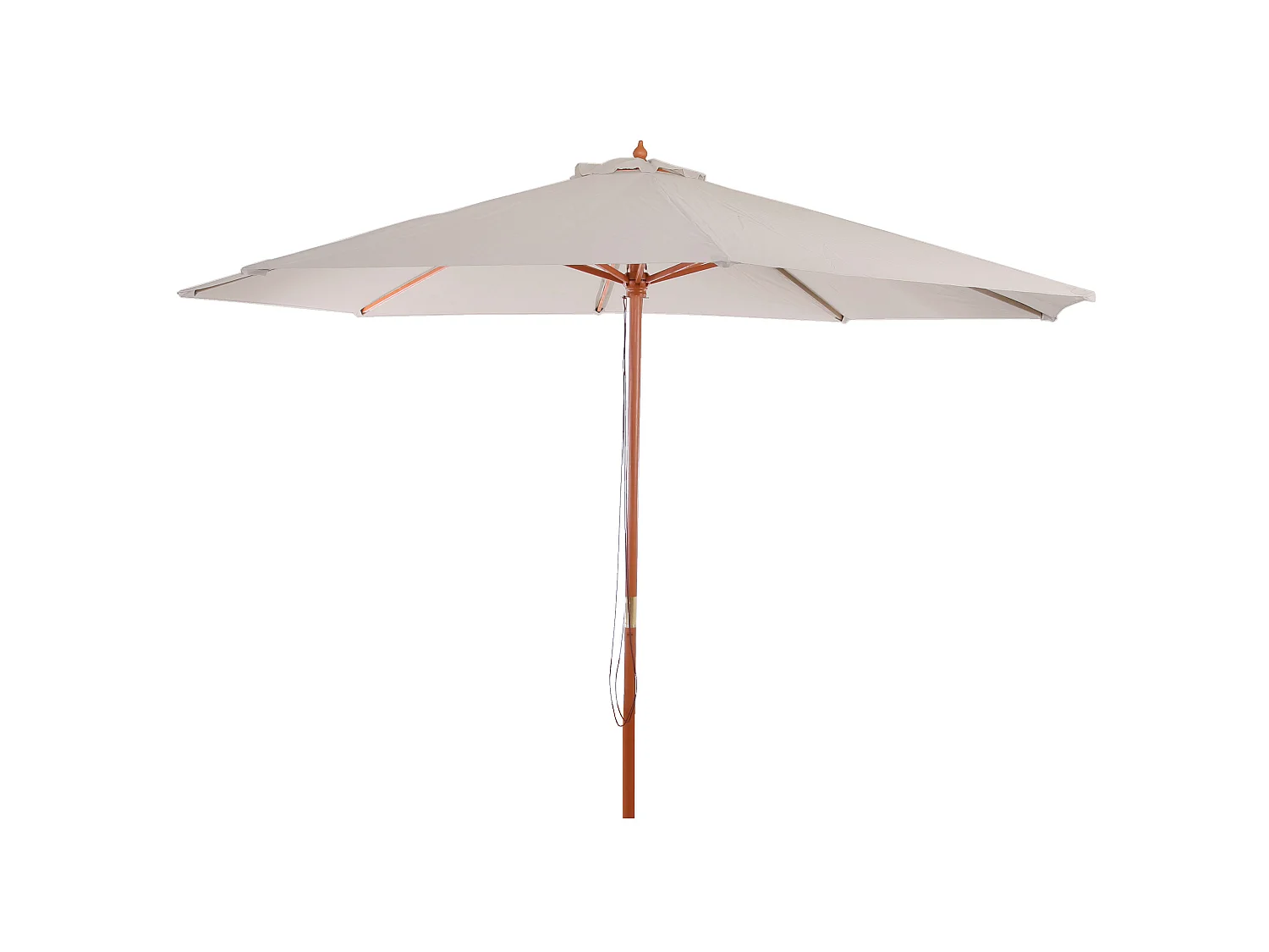 Parasol Lisbonne Ø 3,5m,  crème