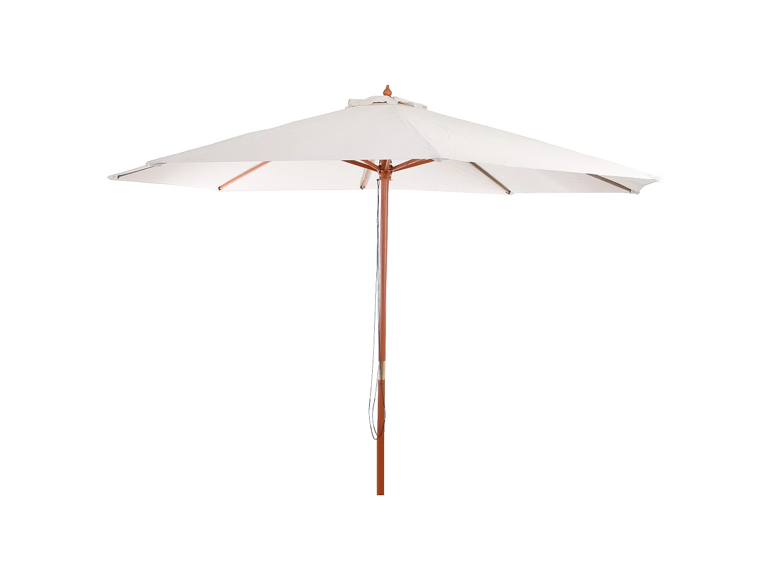 Parasol Lisbonne Ø 3,5m,  crème