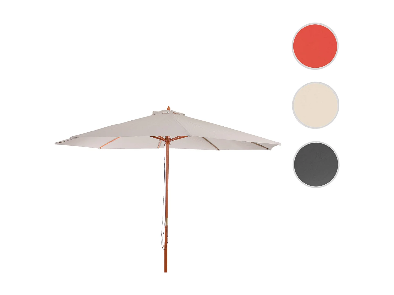 Lisbon parasol,  cream