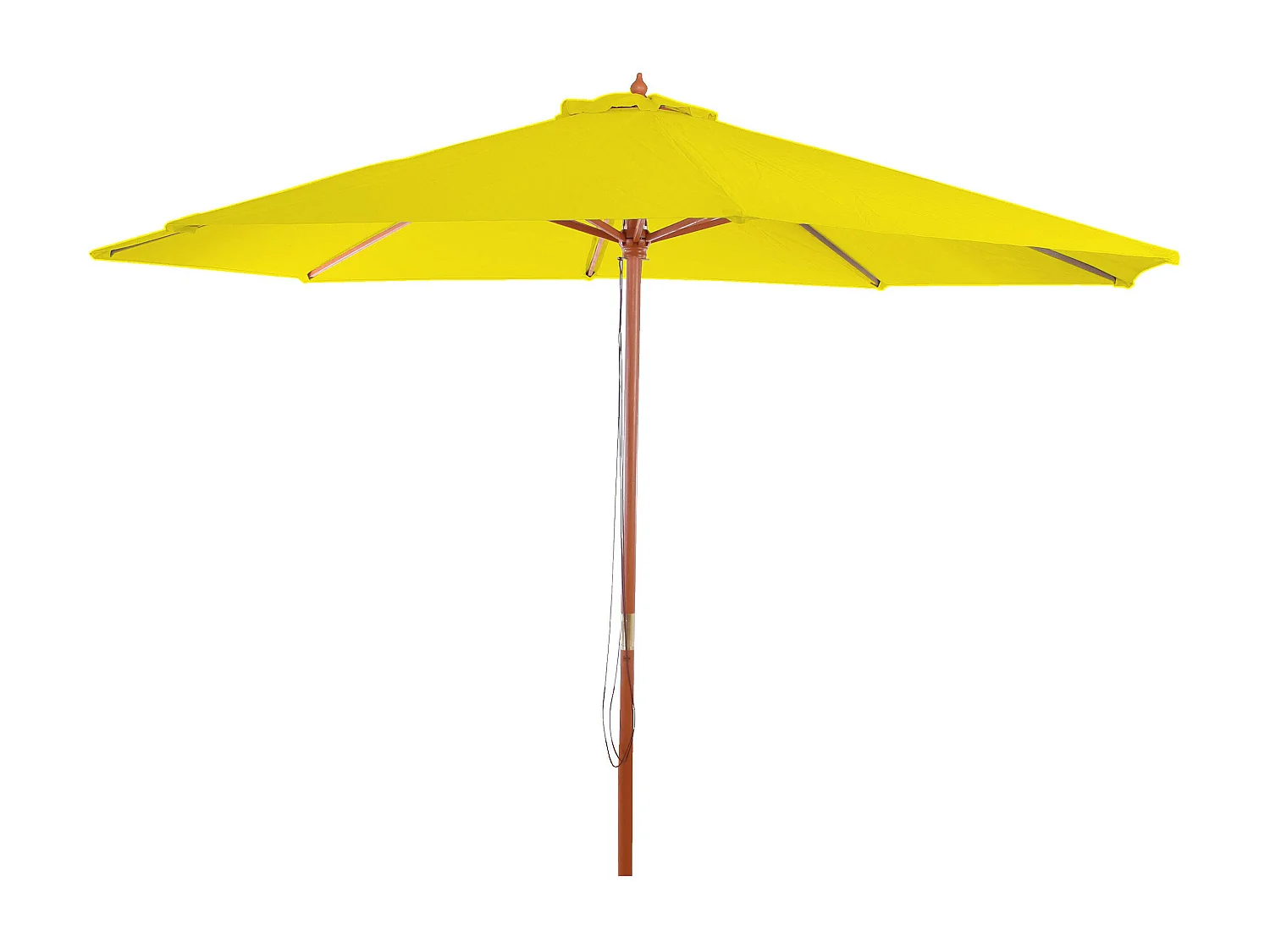 Parasol Lisbonne Ø 3,5m,  jaune