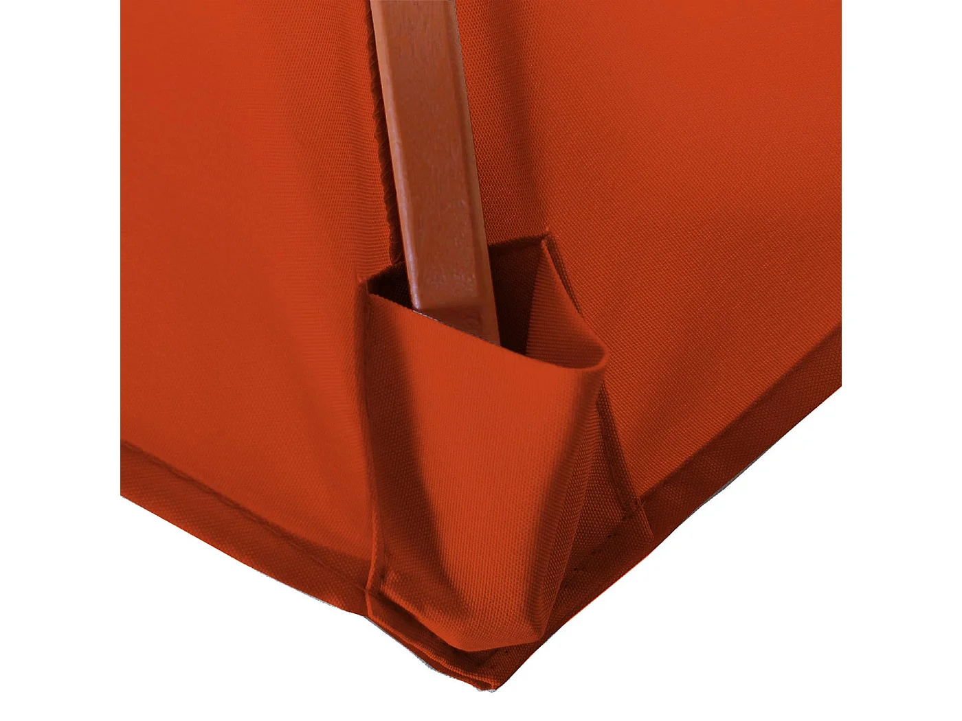 Parasol Lisbonne Ø 3m,  terre-cuite