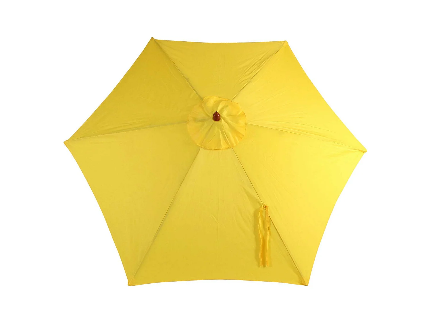 Parasol Lisbon III rond,  geel