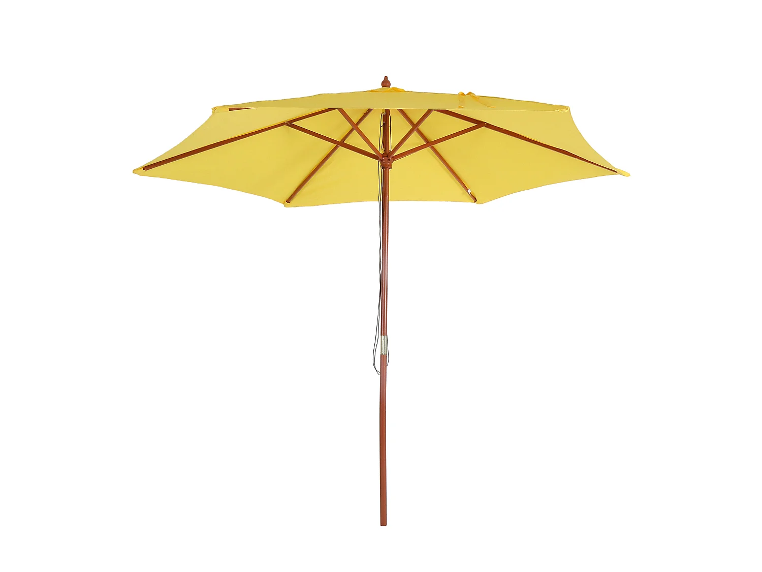 Sonnenschirm Lissabon III rund, Gelb