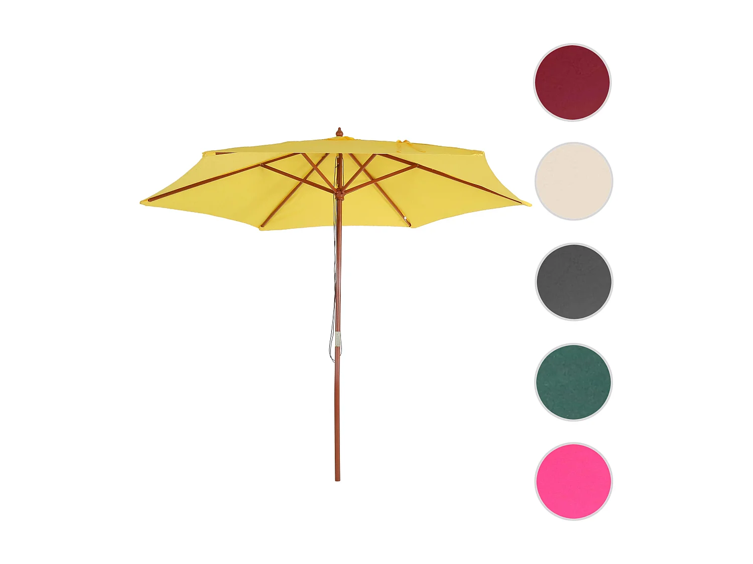 Parasol przeciwsłoneczny Lissabon,  żółty