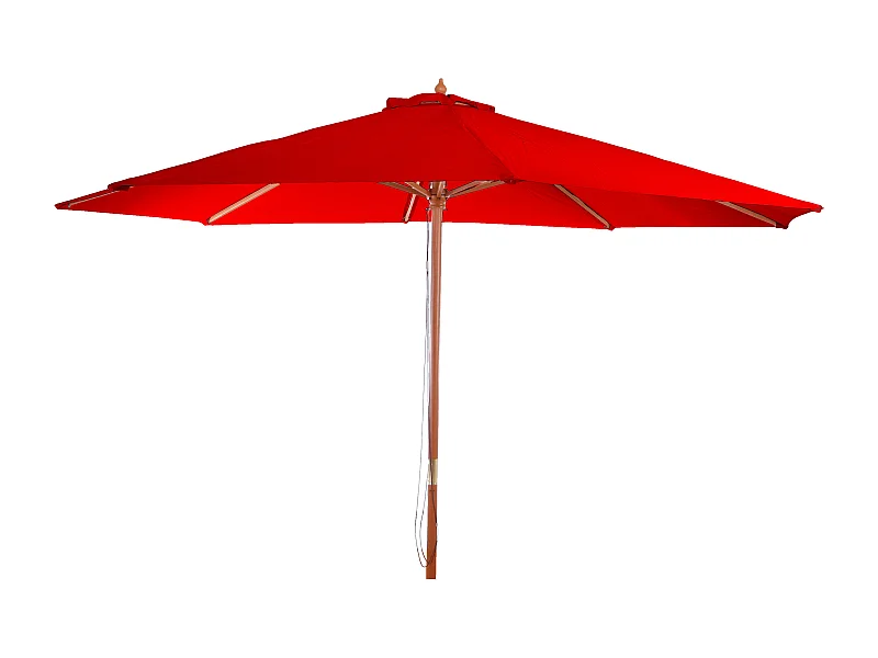 Ombrellone giardino spiaggia N82 Florida ø 350cm poliestere bordeaux