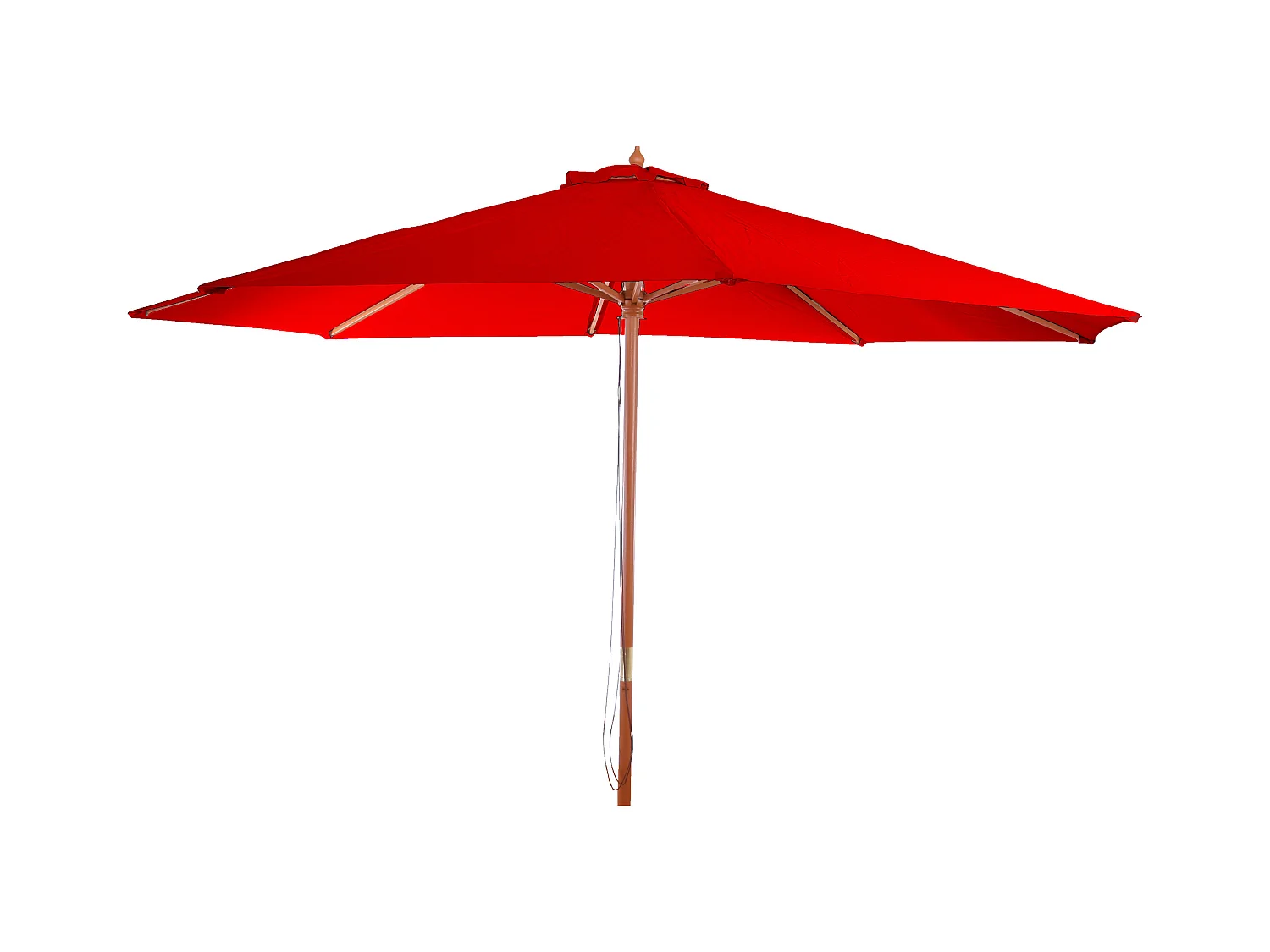 Parasol Lisbonne Ø 3,5m,  bordeaux