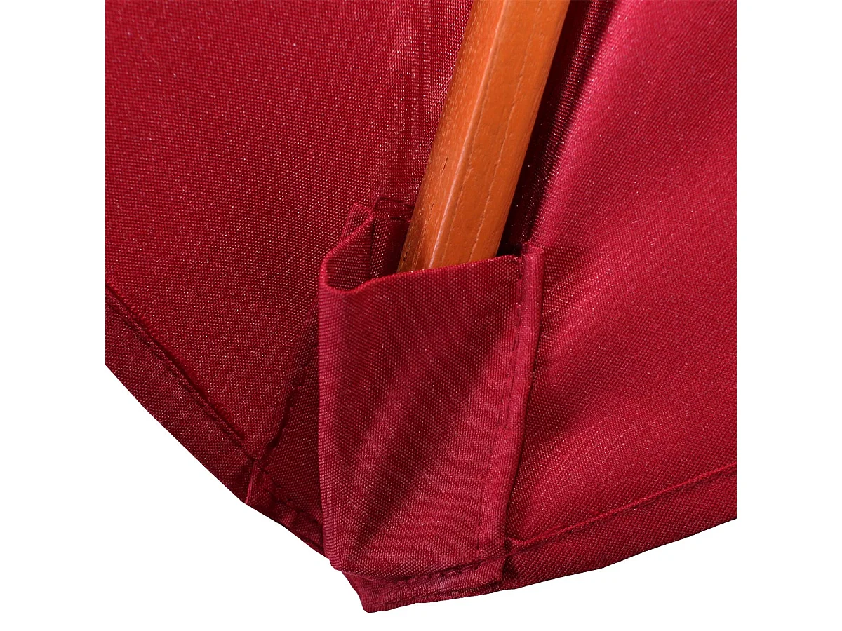 Lisbon parasol,  burgundy