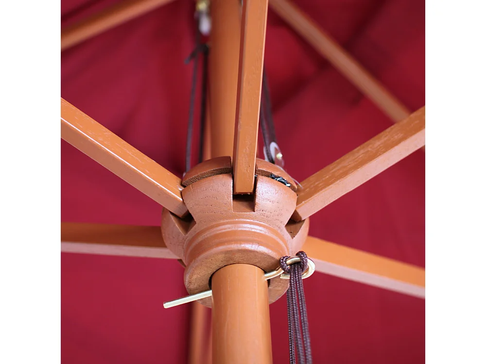 Lisbon parasol,  burgundy