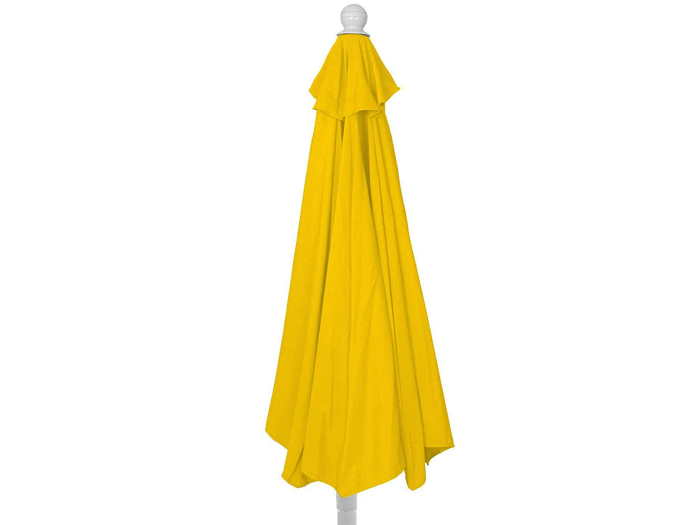 Parasol Lorca I semi-circulaire UV 50,  270cm jaune sans support