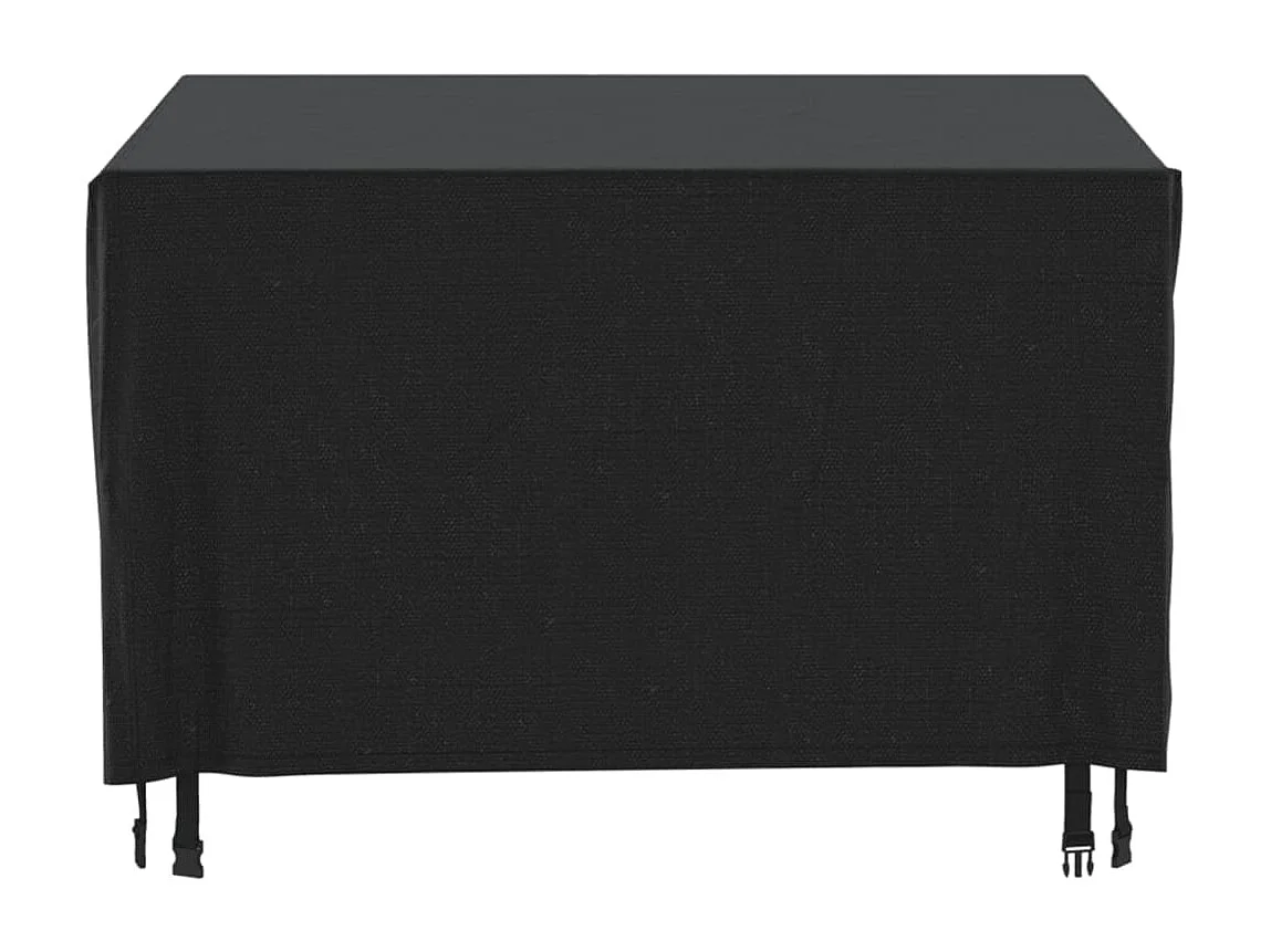 Tuinmeubelhoes waterdicht 420D 113x113x73 cm zwart