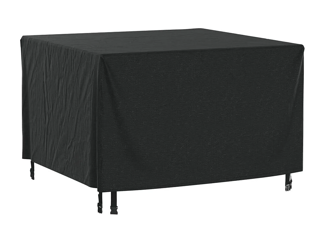 Tuinmeubelhoes waterdicht 420D 113x113x73 cm zwart