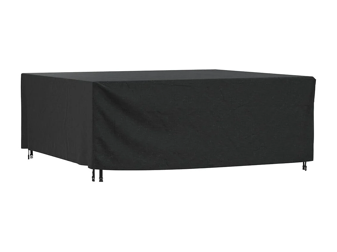 Gartenmöbel-Abdeckung Schwarz 250x210x90 cm Wasserdicht 420D