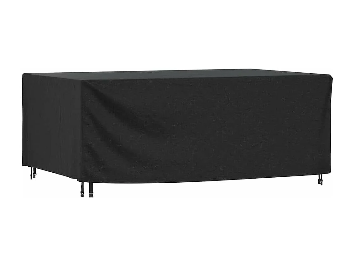 Tuinmeubelhoes waterdicht 420D 240x140x90 cm zwart