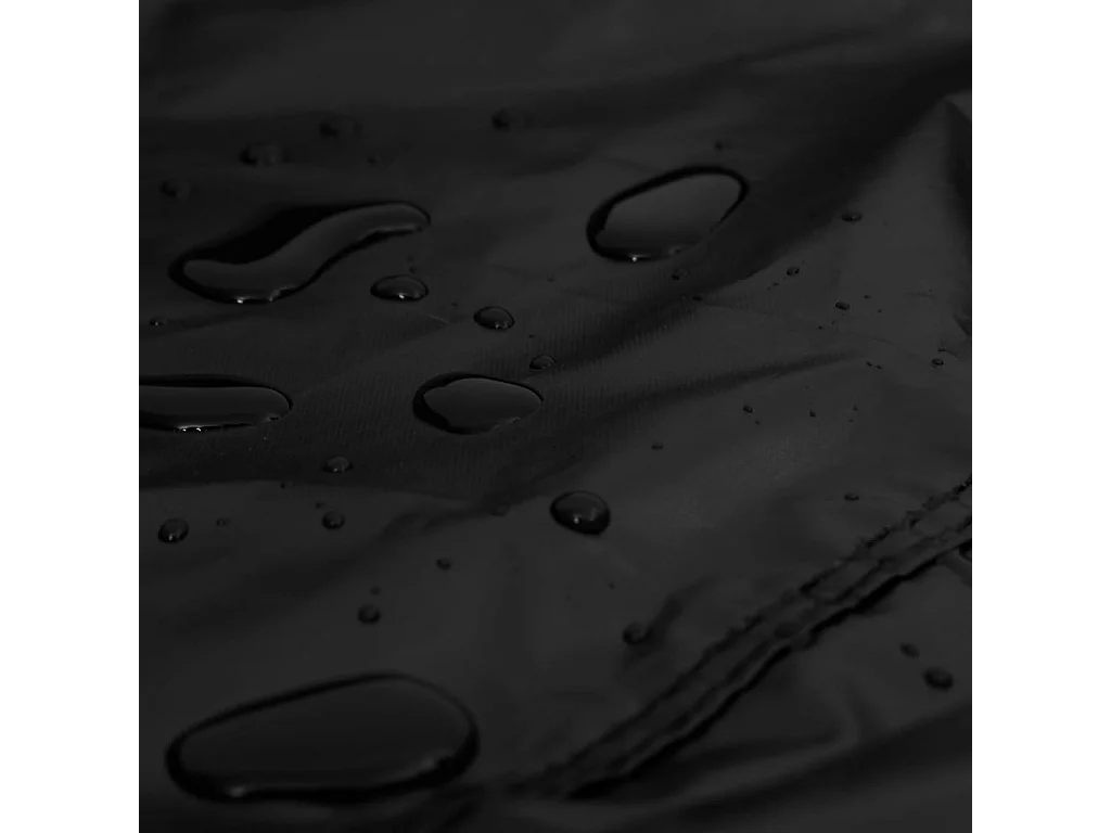 Capa p/ mobiliário jardim 140x70x90 cm impermeável 420D preto