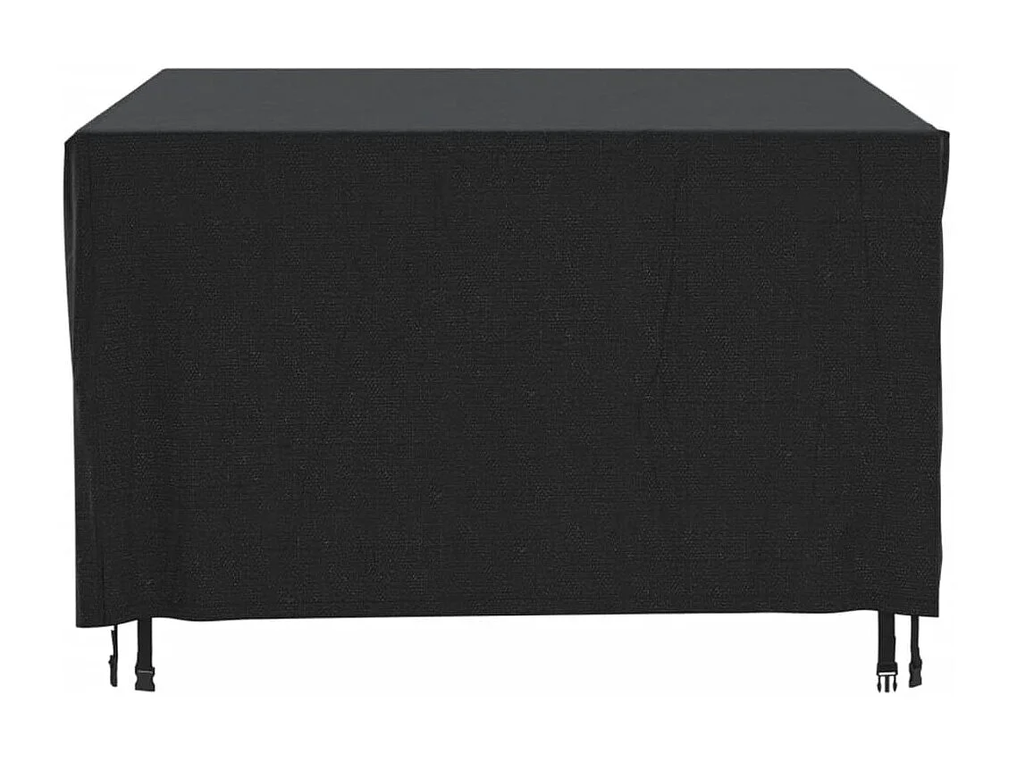 Gartenmöbel-Abdeckung Schwarz 225x143x90 cm Wasserdicht 420D