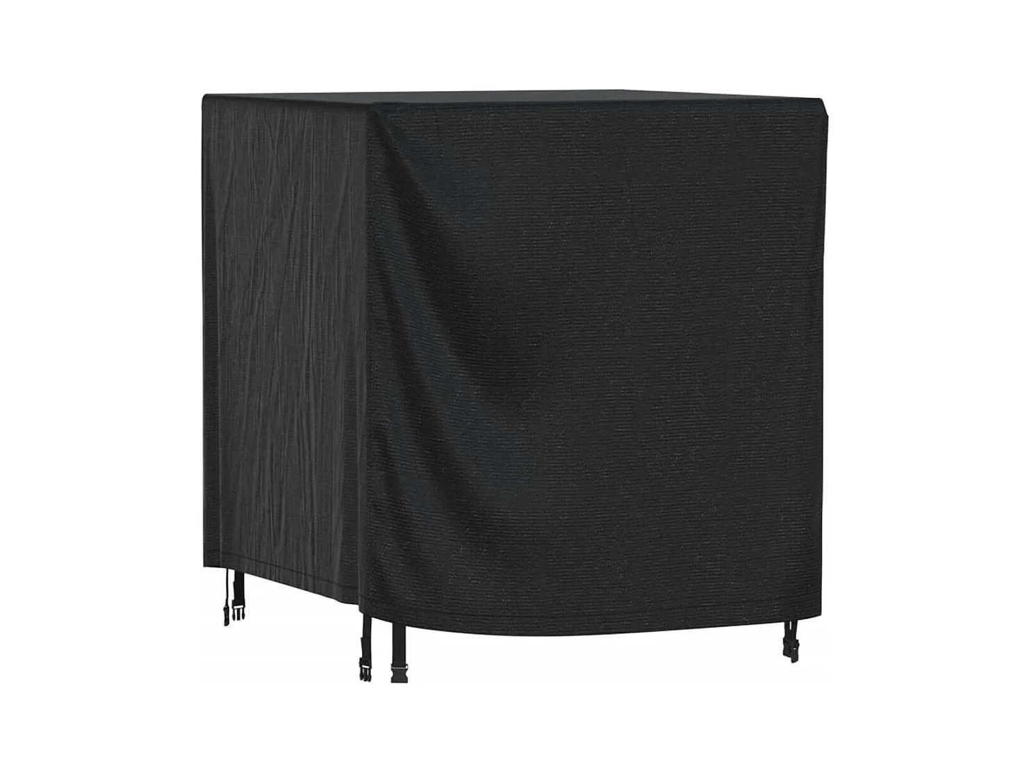 Gartenmöbel-Abdeckung Schwarz 116x100x120 cm Wasserdicht 420D