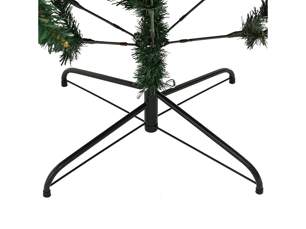 Kunstkerstboom met scharnieren en standaard 150 cm