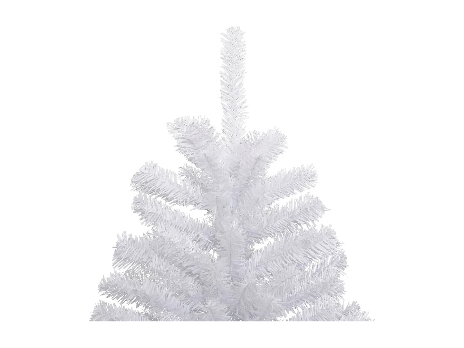 Árvore de Natal artificial articulada c/ flocos de neve 270 cm