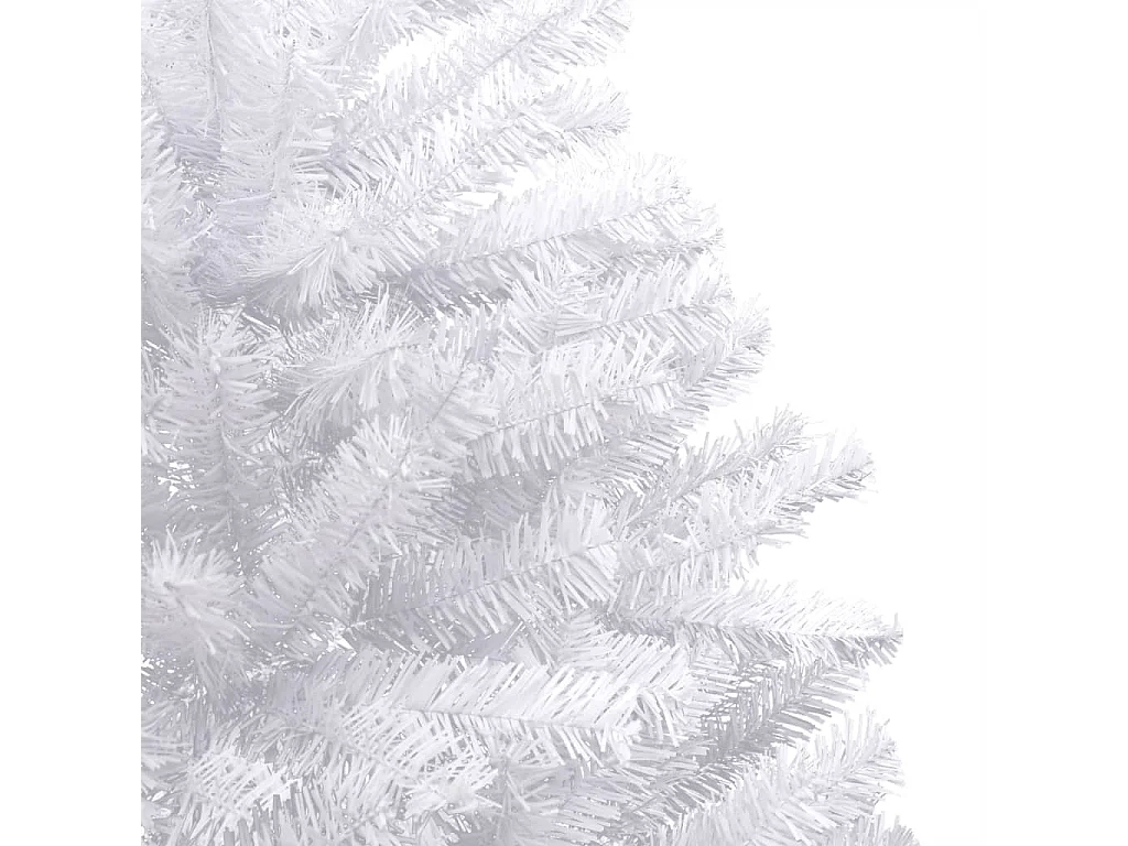 Árvore de Natal artificial articulada c/ flocos de neve 270 cm