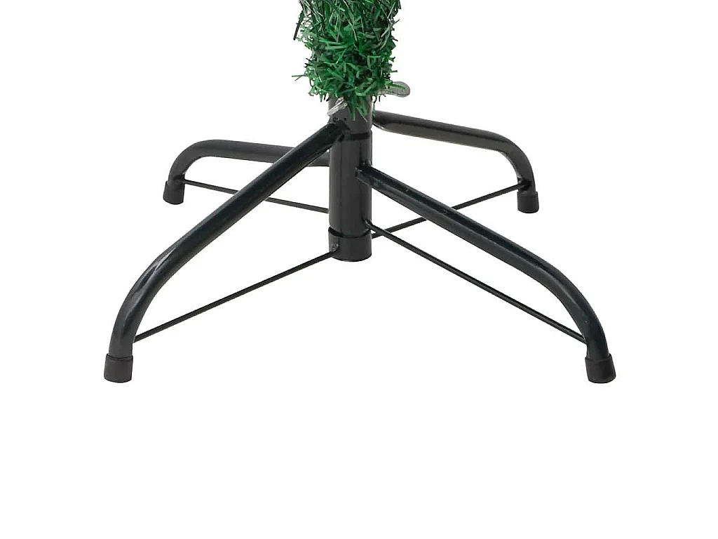 Kerstcactus met standaard en LED's 180 cm PVC groen