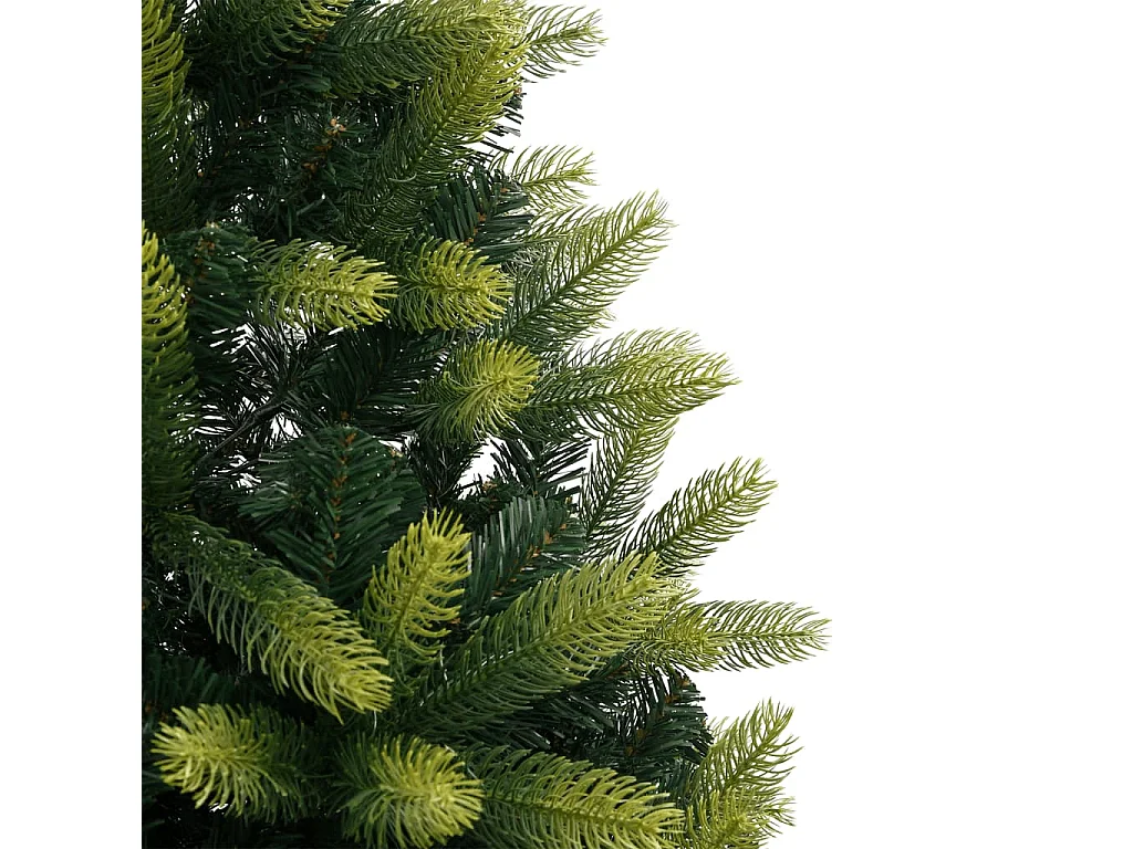 Árvore de Natal artificial articulada com suporte 240 cm