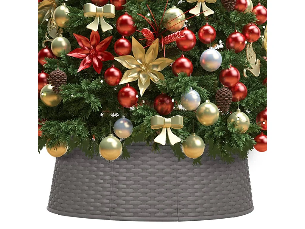 Saia para árvore de Natal Ø54x19,5 cm castanho