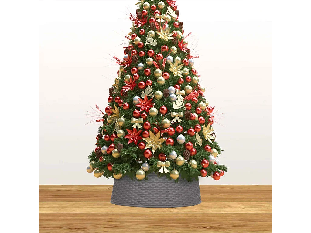 Saia para árvore de Natal Ø54x19,5 cm castanho