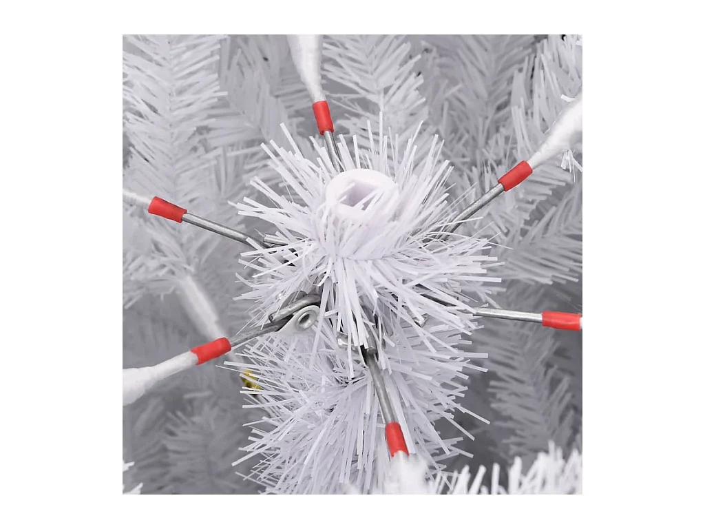 Künstlicher Weihnachtsbaum Klappbar Beschneit 180 cm