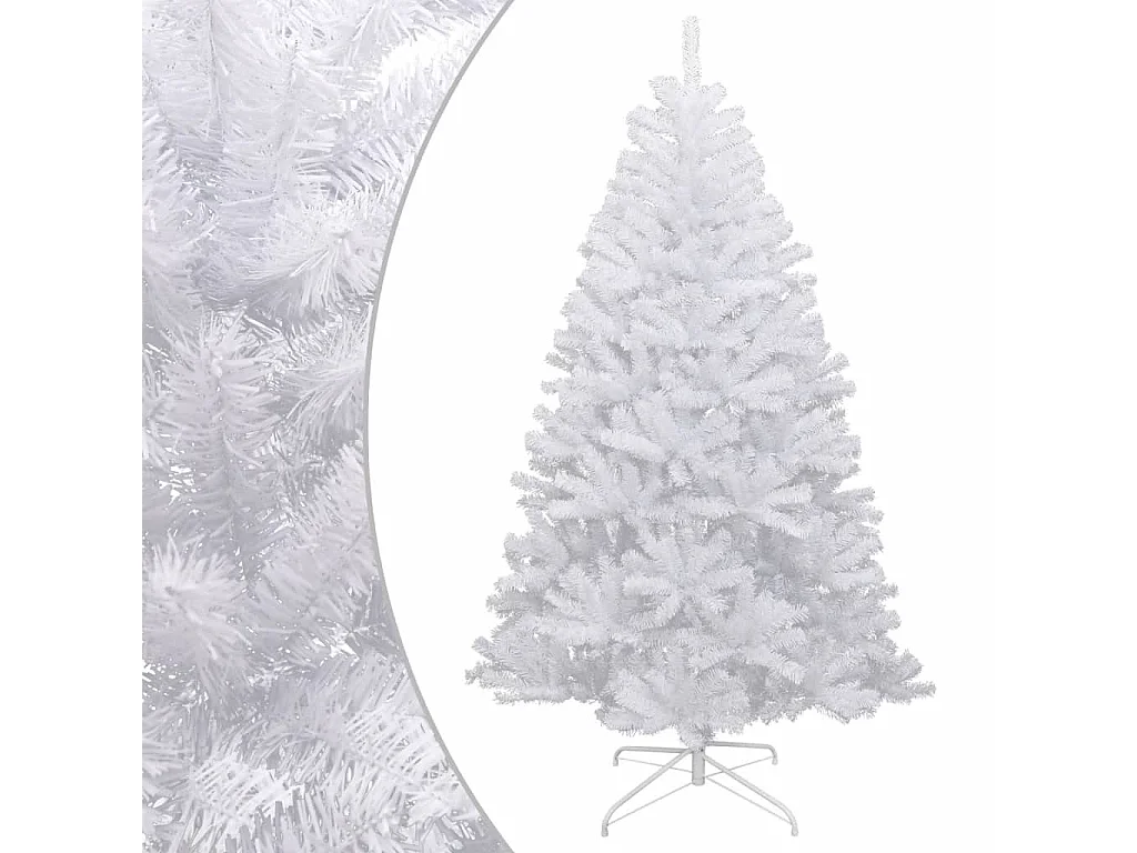 Sapin de Noël artificiel à charnières avec neige floquée 180 cm