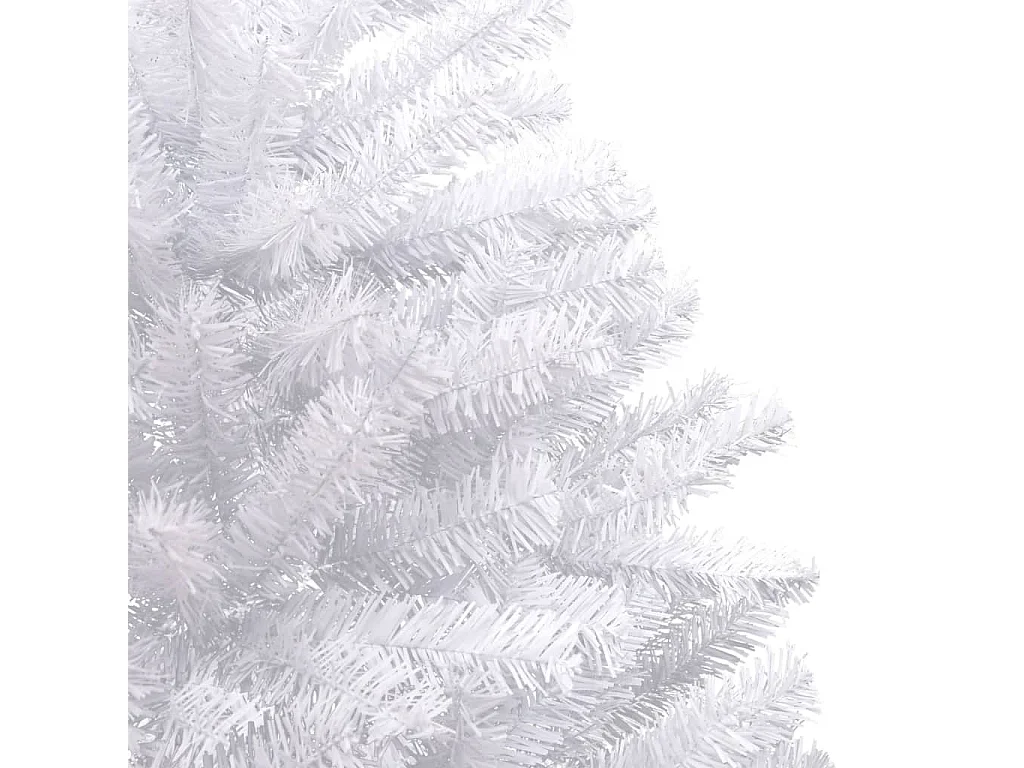 Árbol de Navidad artificial con bisagras y nieve flocada 180 cm
