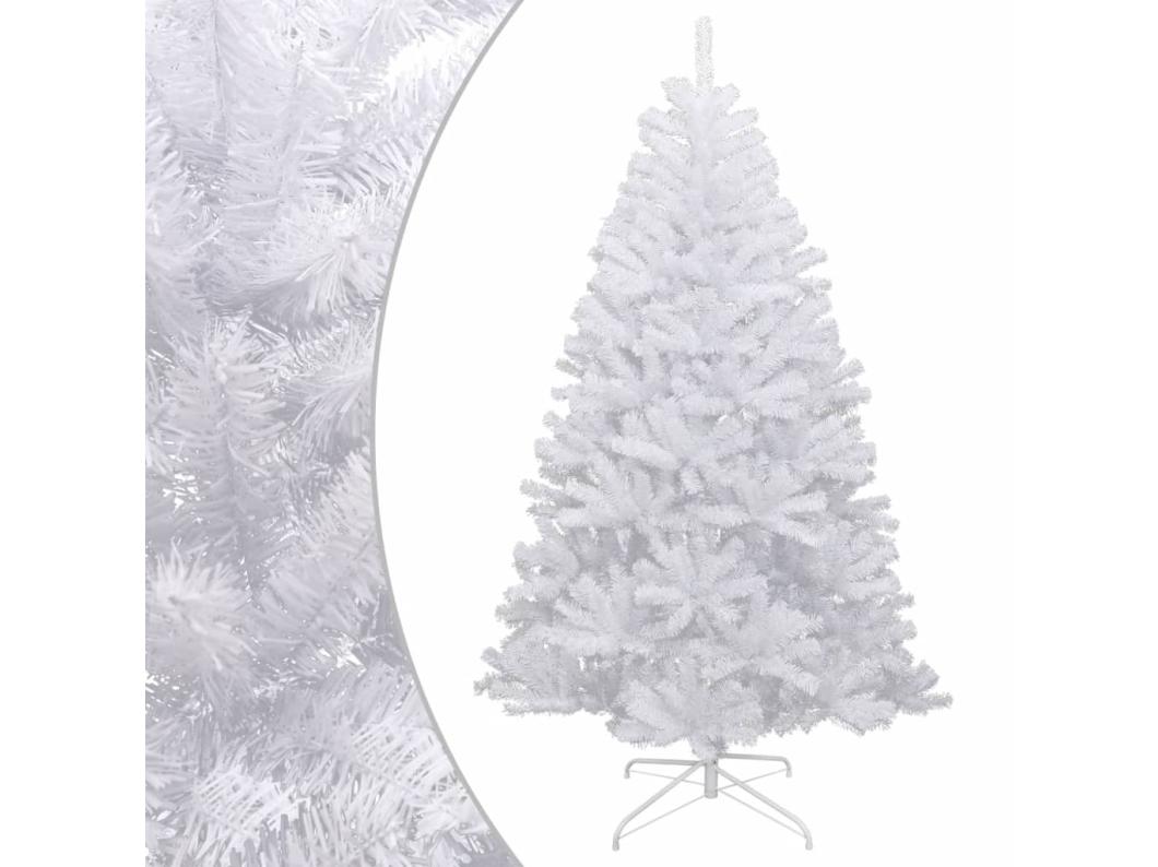 Kunstkerstboom met scharnieren en sneeuw 180 cm