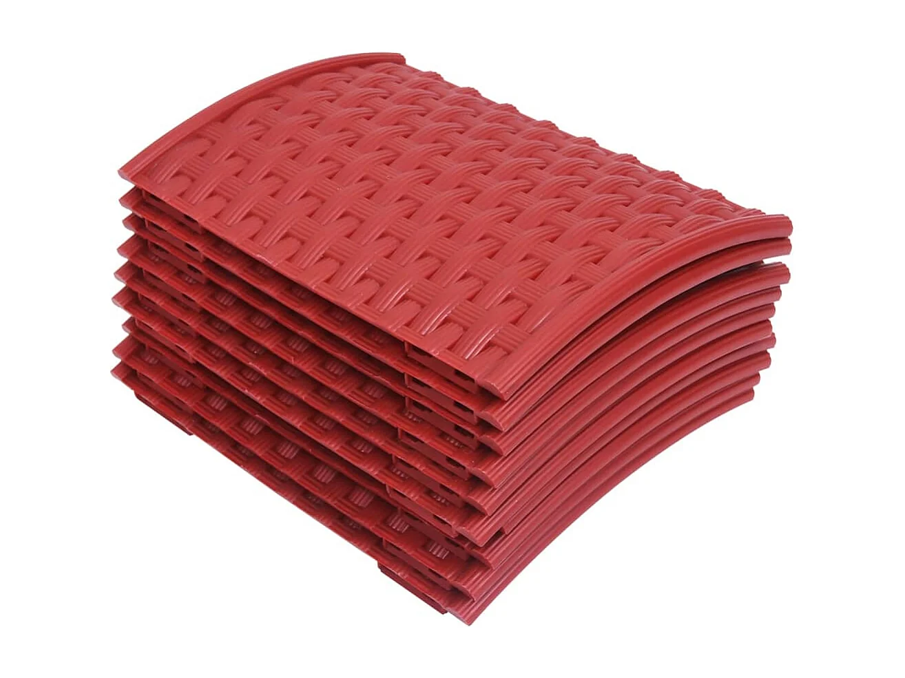 Kerstboomrok Ø65x19,5 cm rood