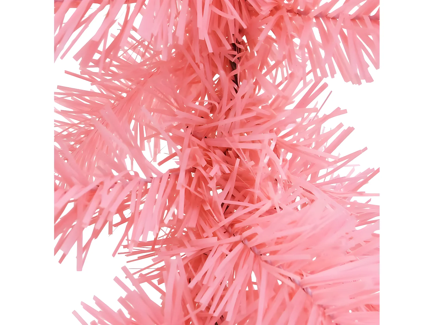 Guirlande de Noël avec lumières LED 10 m Rose