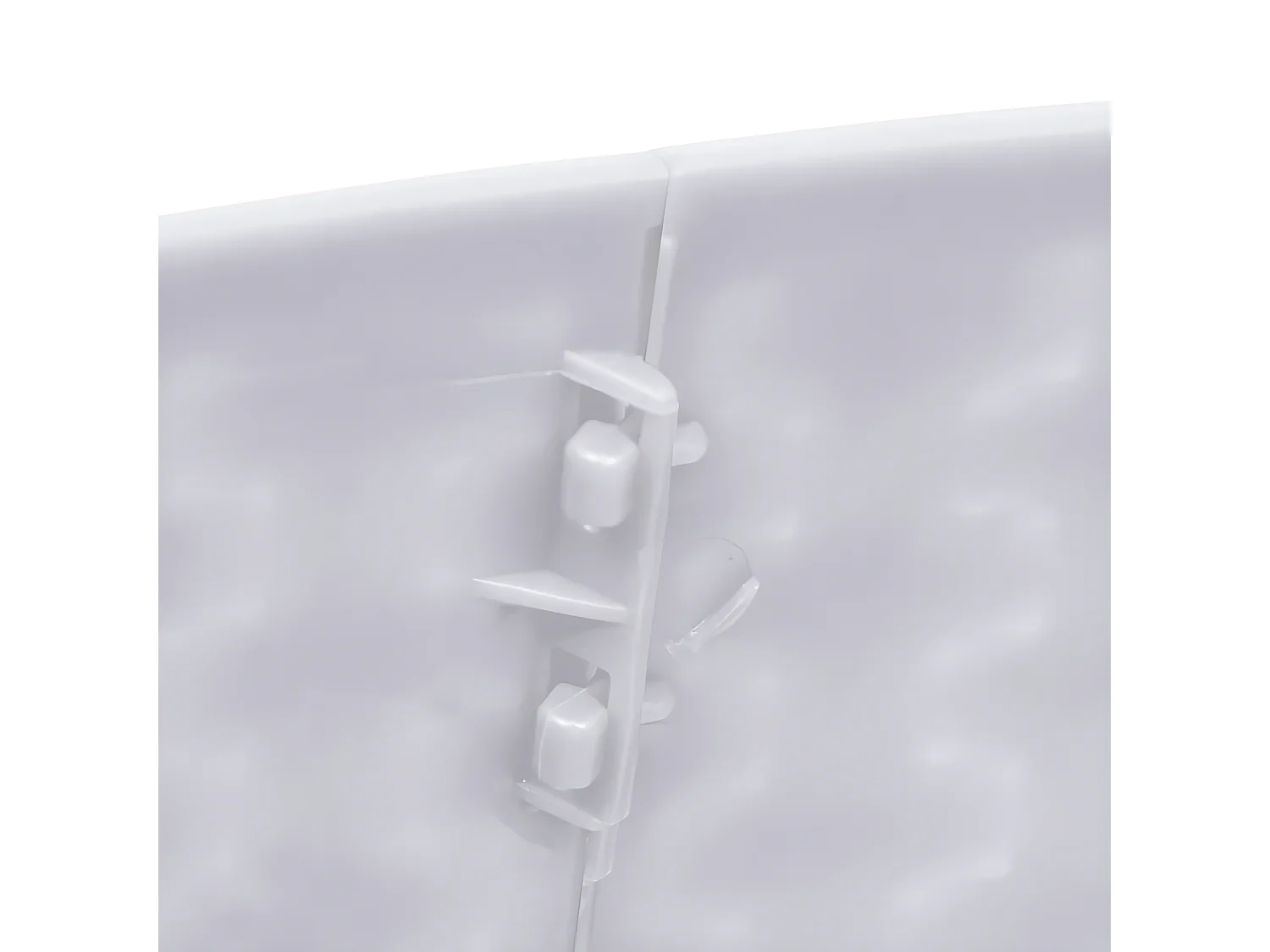 Jupe de sapin de Noël Blanc Ø54x19,5 cm