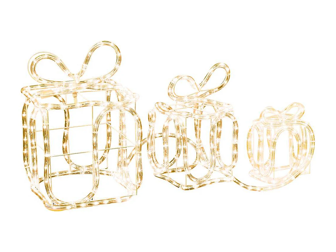 Weihnachtsdekoration Geschenkboxen mit 180 LEDs Indoor Outdoor