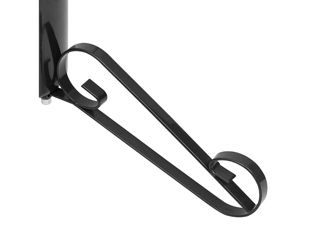 Support de sapin de Noël Noir 58x58x21 cm