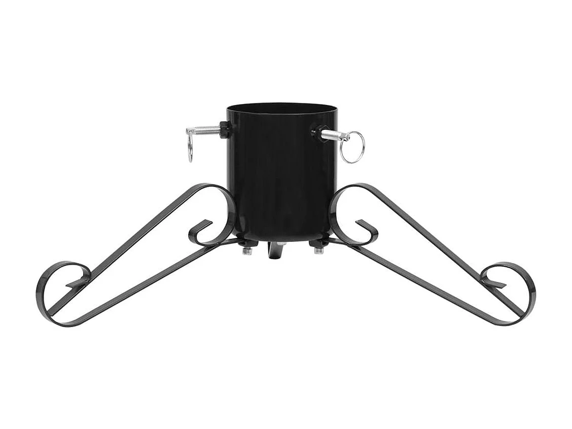 Christbaumständer Schwarz 58x58x21 cm