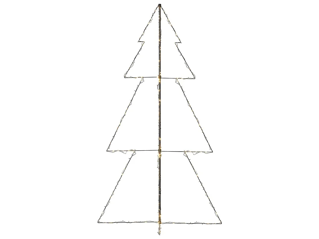 Árvore de Natal em cone 300 LEDs 120x220 cm interior e exterior